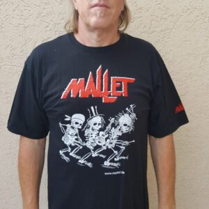 Skull Shirt Mallet - Schwarz