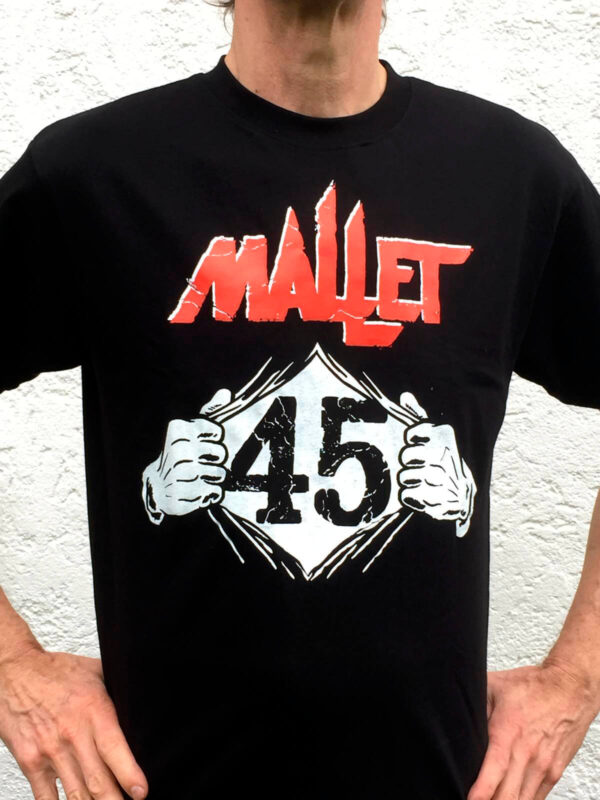 Mallet Shirt - 45 Jahre Special Edition - Schwarz