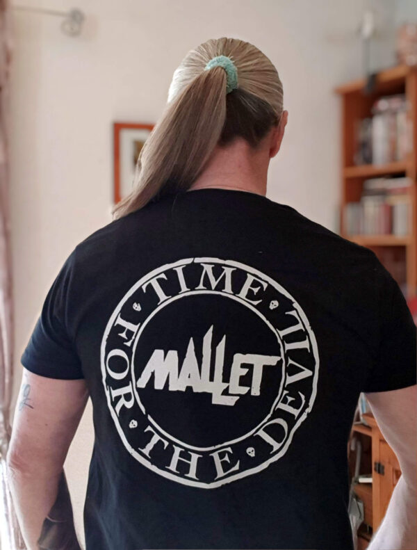 Mallet Shirt – Time For The Devil – Schwarz – Bild 2